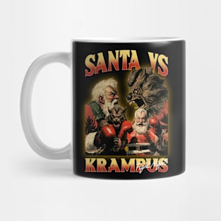 Santa Vs Krampus Mug